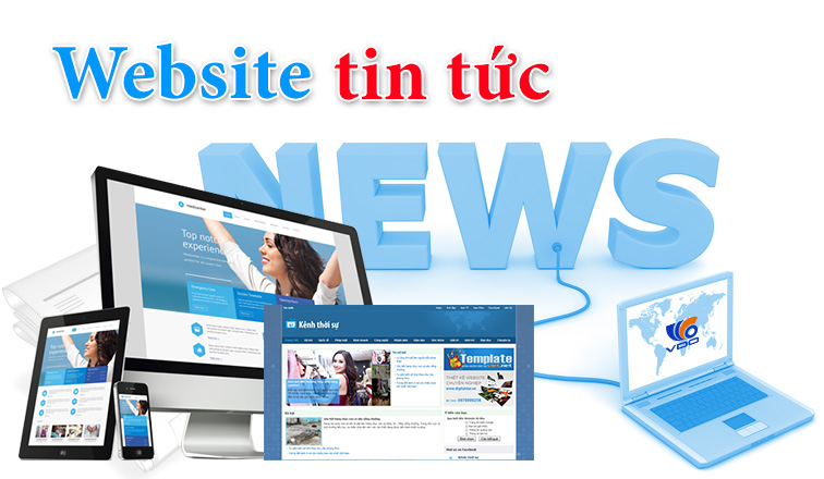 Thiết kế website tin tức 